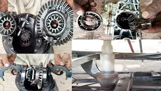 super 3 most broken LOADER RiCKSHAW repair pressure break gearbox kada pinion ||Bismillah Autos