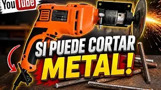 C&oacute;mo cortar METAL con un taladro