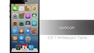 ayecon - iOS 7 Winterboard Theme: Hands-on - iPhone Hacks