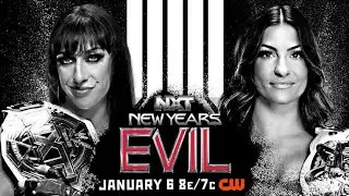 Jacy Jayne vs Kendal Grey - WWE Nxt Woman's championship match Nxt new year's Evil