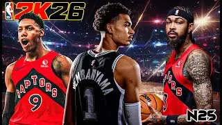 RAPTORS vs SPURS - FULL GAME - 4K REALISTIC - NBA 2K26