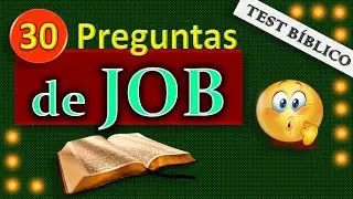 Preguntas de JOB 📖 | TEST de la BIBLIA