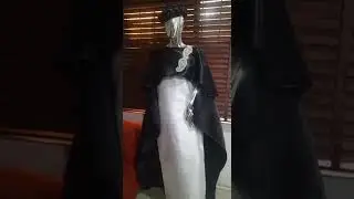 Elegant Cape Dress