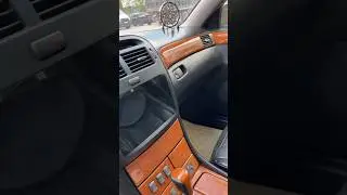 Сохранить аутентичный салон в старом японце Lexus LS 430
