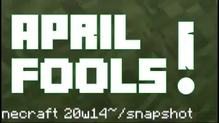 snapshot 20w14infinite (minecraft april fools update) (infinite dimensions)