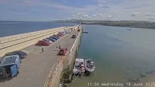 Isle of Man Peel Breakwater TimeLapse - 18/06/2025