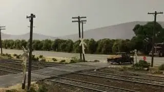 BNSF 6853 with empty wells and spines