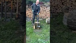 Как правильно колоть дрова?