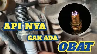 Modifikasi busi standar menjadi busi racing