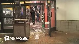 Patients describe barely escaping before ceiling collapse at dentist's office in Valley mall