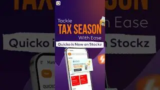 Tackle Tax season with Ease Quicko is Now on StockZ