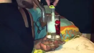 Dynomite glass 5 arm bubbler