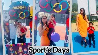 Yaana school sports day || Fun day || full masti #sports #dailyvlog #funny #familyvlog #masti 