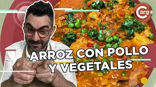 ARROZ CON POLLO Y VEGETALES