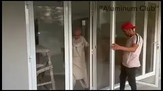 Open able Aluminum work and Glass.. #viral #viralvideo #video