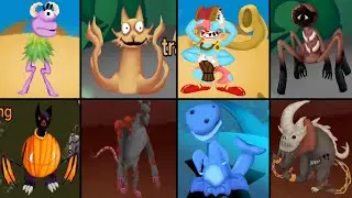 ALL Fanmade Plush's Basement, Mirror Island Monsters | Plushyplushmsm