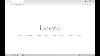 1. Установка Laravel на Windows 7
