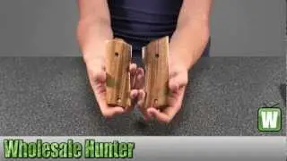 Hogue Goncalo Alves Wood Grip S&W Model 59/459/559/659 59210 Shooting Gaming Unboxing