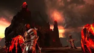 God of War Shattered Gauntlet of Ages TRUE POWER!! Teleporting Enemies Into Axe Cleave!