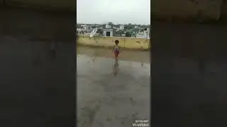 Masti in rain ! Rain dance! Boom Diggy Boom! First rain ! Kids dance !Kids walk