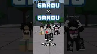 Garou X Garou Combo|| The Strongest Battleground #thestrongestbattlegrounds #roblox #pvp