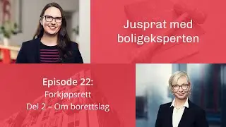 Episode 22: Forkj&oslash;psrett (del 2) &ndash; om borettslag