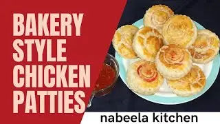 Bakery Style Chicken Patties|Traditional bakery style chicken patties at home|Nabeela kitchen
