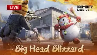 COD Mobile: Playing Big Head Blizzard MP Mode on LIVE! | Milton37LiveCODM