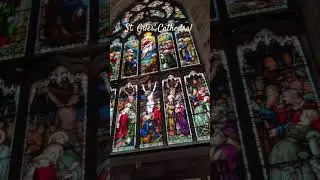 St. #Giles' Cathedral tour. #edinburgh #scotland #artwork  #church #chapel #history #scottish