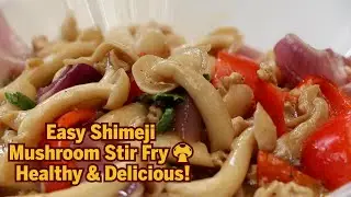 Shimeji Mushroom Stir-Fry Recipe | Quick, Easy & Delicious Asian-Style Dish!