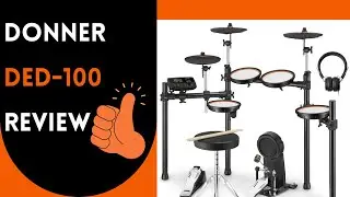 ✅ Donner DED-100 - Electronic Drum Kit - Unboxing and Review 🥁