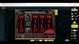 Immortal romance, Wild desire MEGA WIN!!