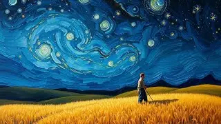 Visual Poems | Van Gogh &mdash; Storm Over the Heart