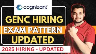 Cognizant Hiring 2025 | Updated Exam Pattern | Communication , Aptitude , Technical Assessment