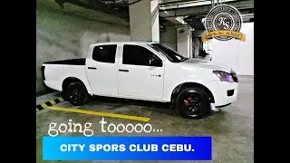 CITY SPORTS CLUB CEBU. (parking area) :D