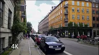 A walk Through Nørrebro Copenhagen・Ørstedsparken - den sorte plads・4K・Tamletac