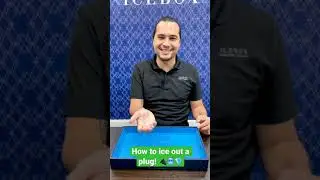 How to ice out a plug! 🔌🥶💎
