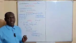 Differentiation: First Principles Example 2c