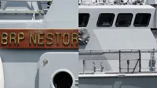 The BRP Nestor Acero at the Naval Station Andrada &ndash; September 2022