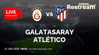React Galatasaray X Atlético Madrid 21/01