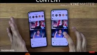 Speed test one plus 8 Vs xiaomi Mi 10