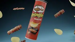 3D анимация/Реклама Pringles  в блендере/ 3D/Blender