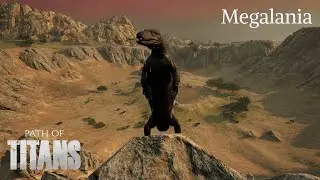 Megalanias In Impact Crater | Path of Titans