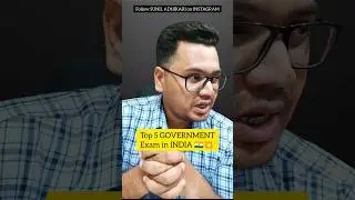 Top 5 Government Exam in India 💥 | By Sunil Adhikari #shorts #shortsvideo