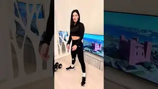 Workout for buttocks and legs.