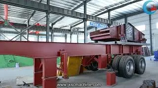 Mobile Rock Crusher - Customizable Crusher, Feeder, Screen