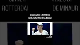#sinner #tennis #news #sport #viralvideo #viral #andiamoneiperte #
