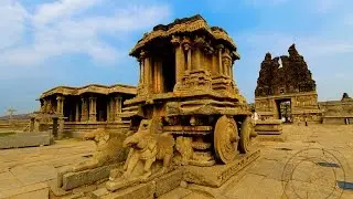 Augmented Reality application in Tourist Places (Hampi)
