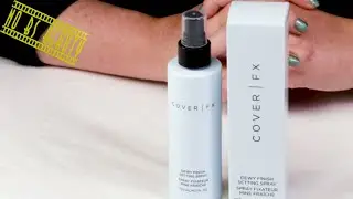 Cover FX 🆕Dewy Finish Setting Spray Review Swatch and Demonstration