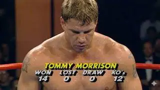 Tommy Morrison llega a esta PELEA con un R&eacute;cord INFERNAL